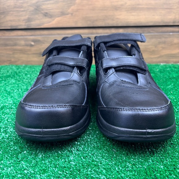 New Balance Walking Shoes Men's Size 12 Black Upper Leather Hook & Loop MW577VK - Picture 2 of 16